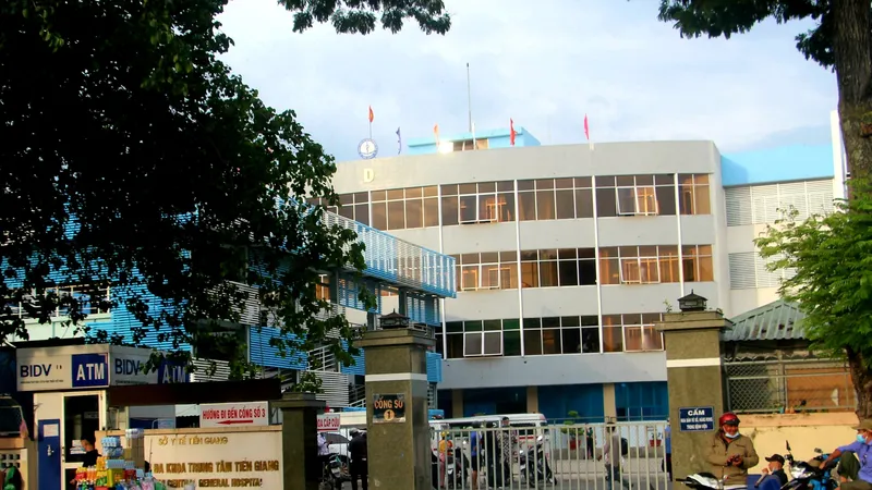 Phong tỏa Khoa chấn thương, Bệnh viện đa khoa Tiền Giang do liên quan dịch Covid-19