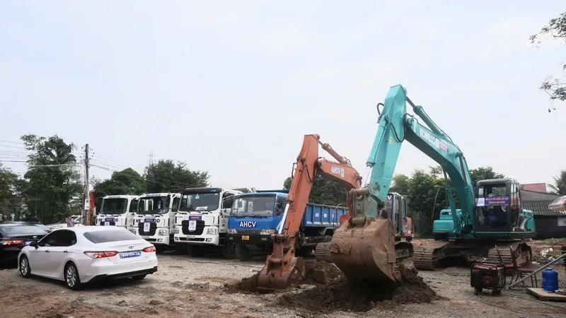 Long An khởi công cầu bắc qua sông Vàm Cỏ Tây với kinh phí hơn 564 tỷ đồng