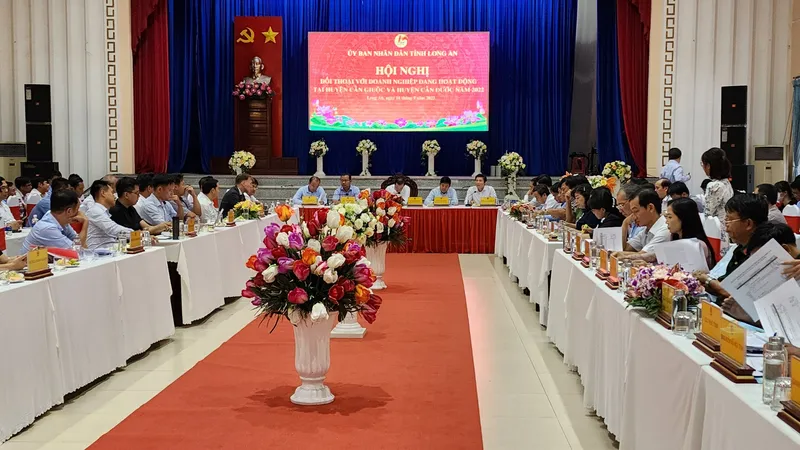 Long An: Đối thoại với hơn 120 doanh nghiệp trong và ngoài nước