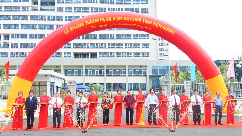 Tiền Giang khánh thành bệnh viện đa khoa quy mô 1.000 giường bệnh