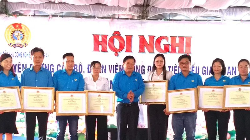 Long An: Tuyên dương hơn 500 cán bộ, đoàn viên Công đoàn tiêu biểu