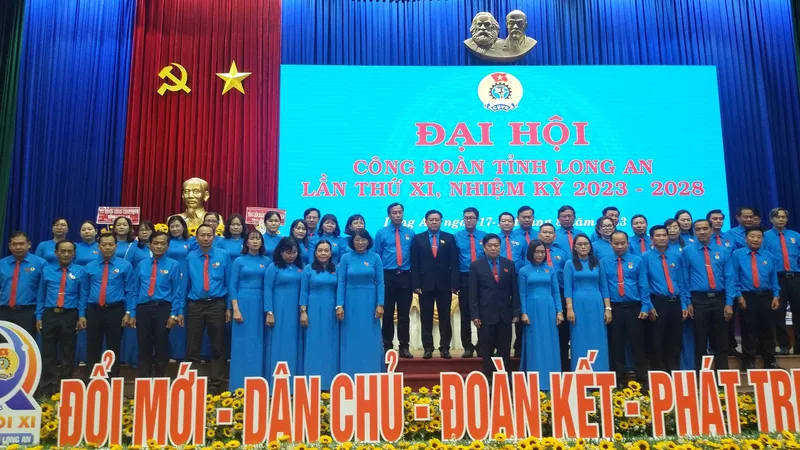 Long An tổ chức Đại hội Công đoàn tỉnh lần thứ XI