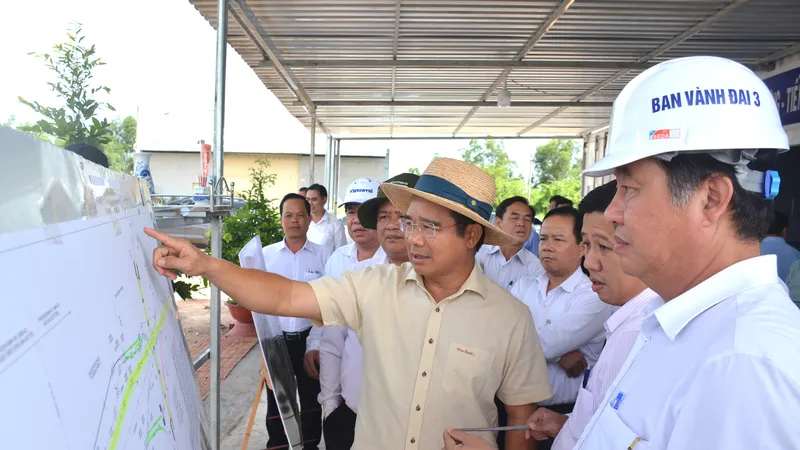 Dự án đường Vành đai 3 TPHCM đoạn qua Long An: Địa phương tập trung vận động 88 hộ dân chưa bàn giao mặt bằng