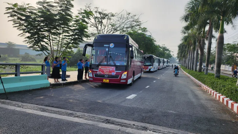 Tiền Giang, Long An: Nhiều chương trình chăm lo đời sống công nhân, người lao động dịp tết