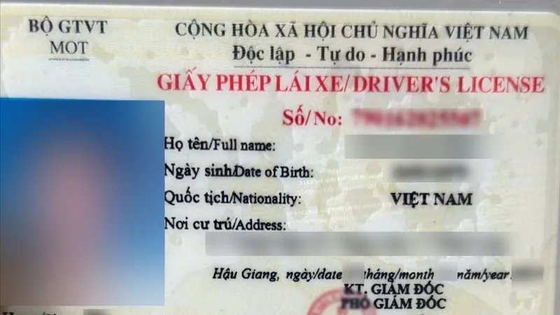 Từ ngày 1-3, Long An dừng tiếp nhận hồ sơ cấp đổi, cấp lại giấy phép lái xe