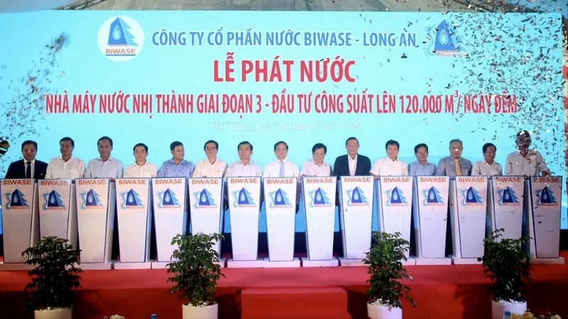 Người dân vùng hạ Tây Ninh không còn thiếu nước sinh hoạt vào mùa khô