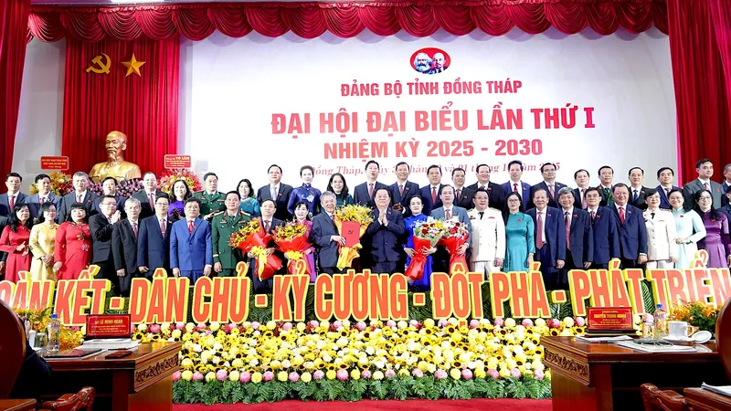 Đồng chí Ngô Chí Cường giữ chức Bí thư Tỉnh ủy Đồng Tháp
