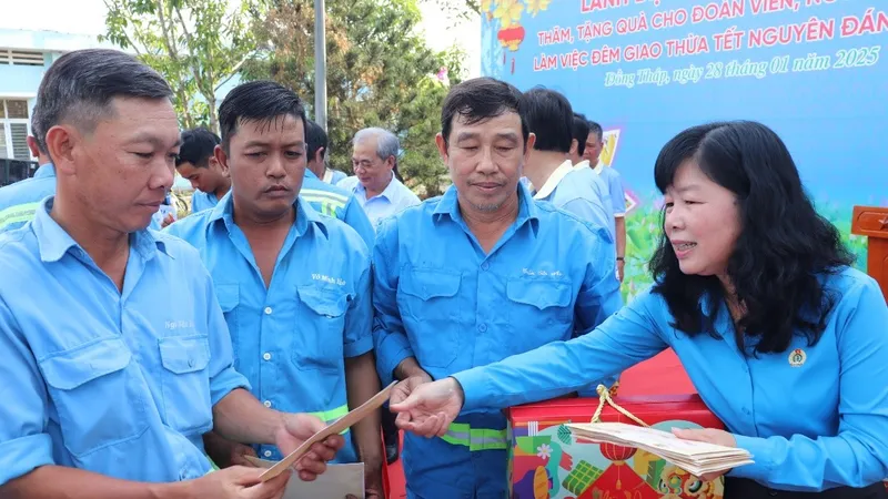 Đồng Tháp: Hơn 24.000 phần quà tặng người lao động dịp Tết Bính Ngọ 2026