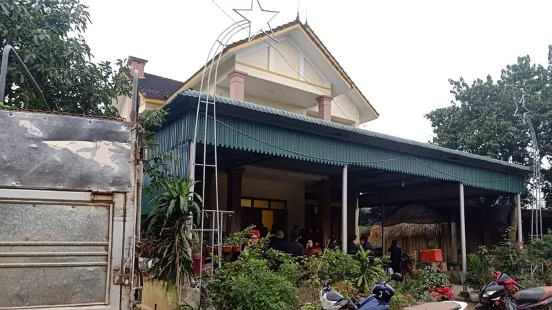 Ngôi nhà xảy ra sự việc ngộ độc khí than ngày 11-1