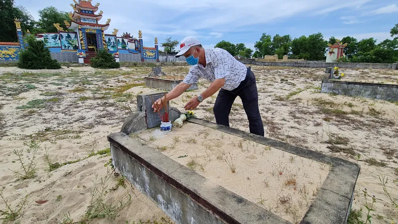 Mộ của danh tướng Nguyễn Phạm Tuân