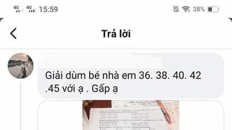 Đề thi Toán bị lọt ra ngoài khi còn 5 phút cuối cùng
