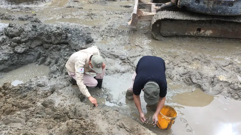 Phát lộ quả bom 230kg khi đào móng xây tòa nhà 27 tầng