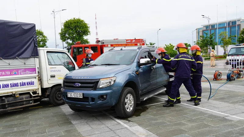 Quảng Bình: Diễn tập ứng phó sự cố bức xạ và hạt nhân