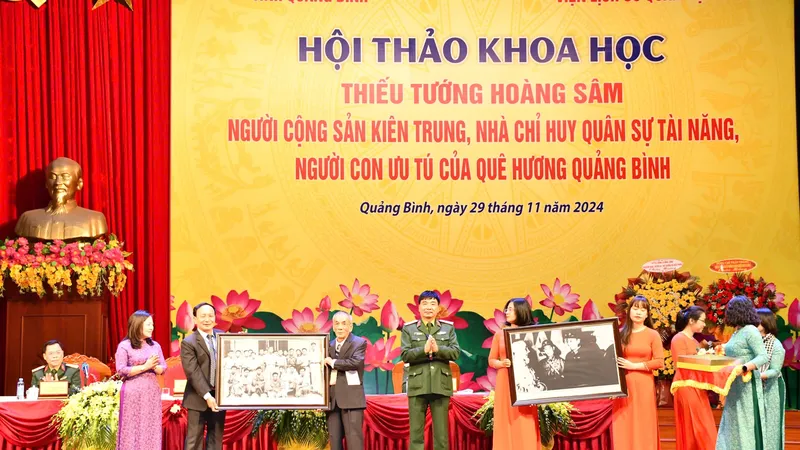 Hội thảo khoa học "Thiếu tướng Hoàng Sâm - Người cộng sản kiên trung"