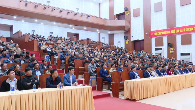 Quảng Bình: Tri ân cán bộ thôn xóm bám dân, bám cơ sở