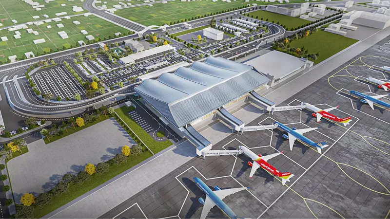 Xây dựng cảng hàng không Đồng Hới đón 3 triệu khách mỗi năm