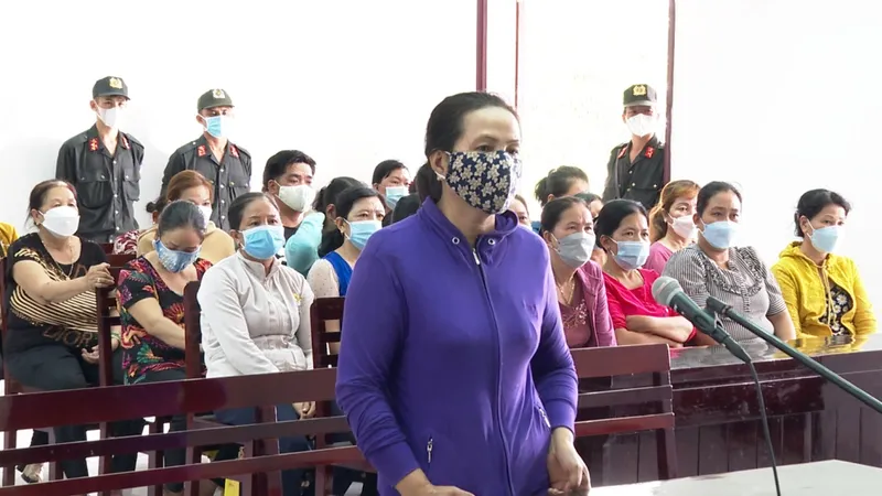 Bị cáo Đặng Hồng Chinh tại phiên xét xử