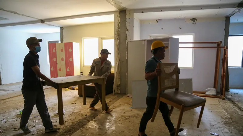 Chung cư Mường Thanh Đà Nẵng chủ động tháo dỡ 78 căn hộ xây trái phép
