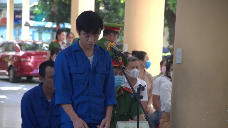 Bị cáo Lê Phú Cao tại toà