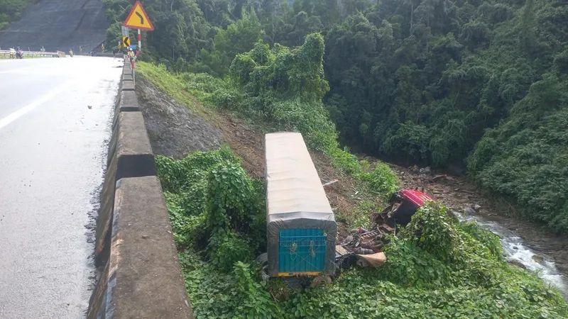 Hiện trường vụ tai nạn