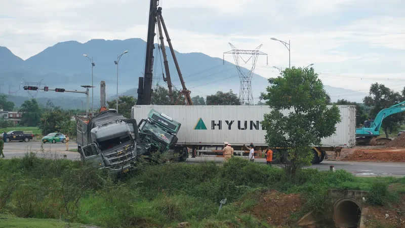 Hiện trường vụ tai nạn