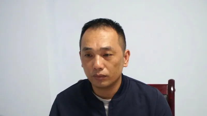 Đối tượng Zhangmao bị Công an Đà Nẵng bắt giữ. Ảnh: CACC