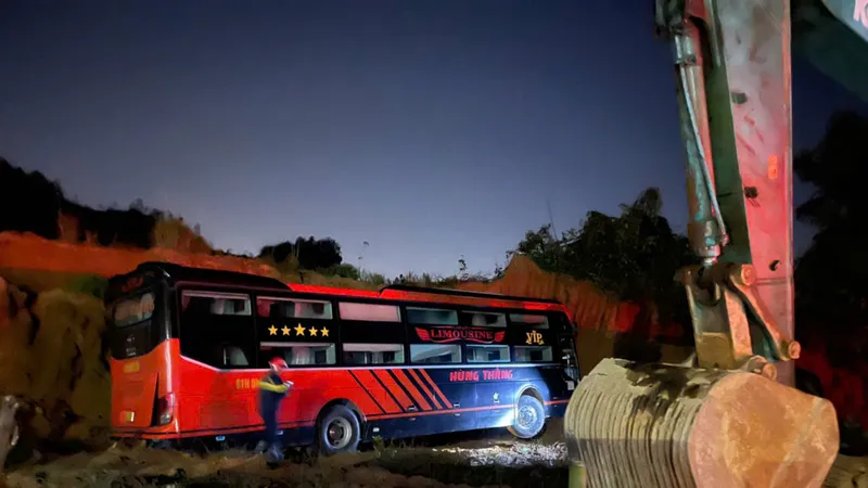 Hiện trường vụ tai nạn