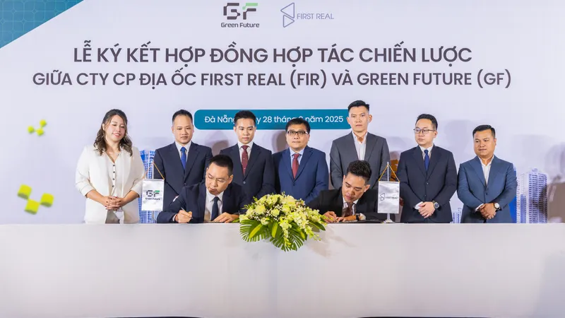Công ty Cổ phần Địa ốc First Real sẽ thuê 1.000 ô tô điện VinFast từ GF nhằm xây dựng hệ thống vận tải thân thiện môi trường, góp phần thúc đẩy xu hướng giao thông bền vững tại Đà Nẵng
