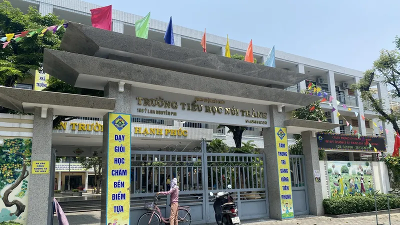 Hiệu trưởng Trường Tiểu học Núi Thành khẳng định thông tin chia sẻ về suất ăn bán trú là không chính xác