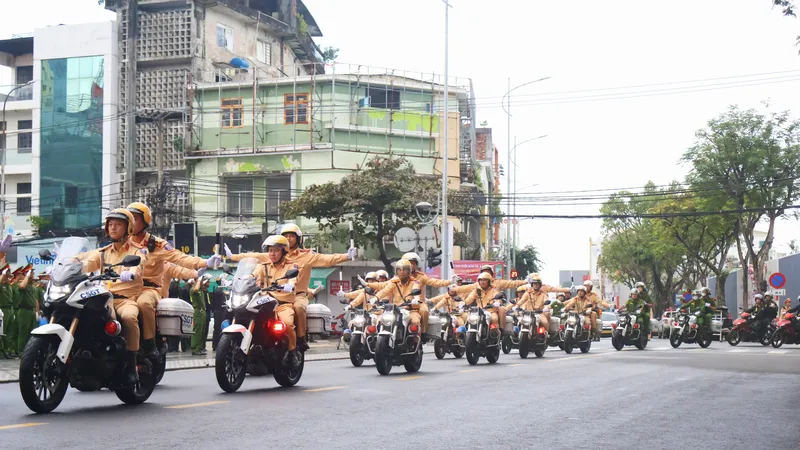 Công an TP Đà Nẵng ra quân tấn công, trấn áp tội phạm