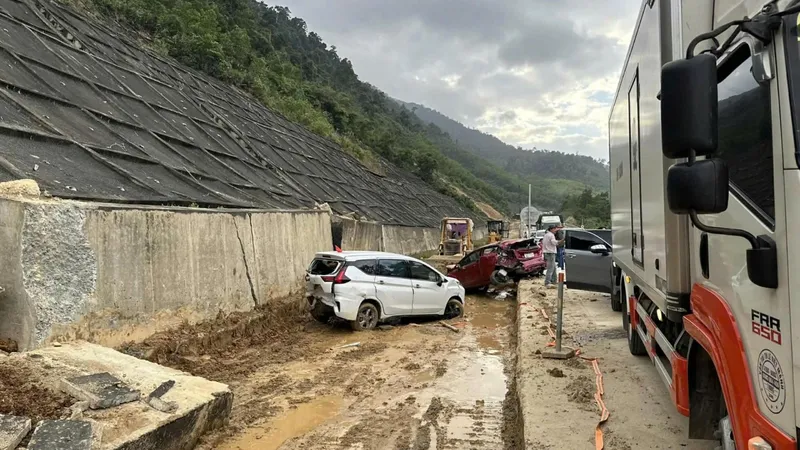 Hiện trường vụ tai nạn