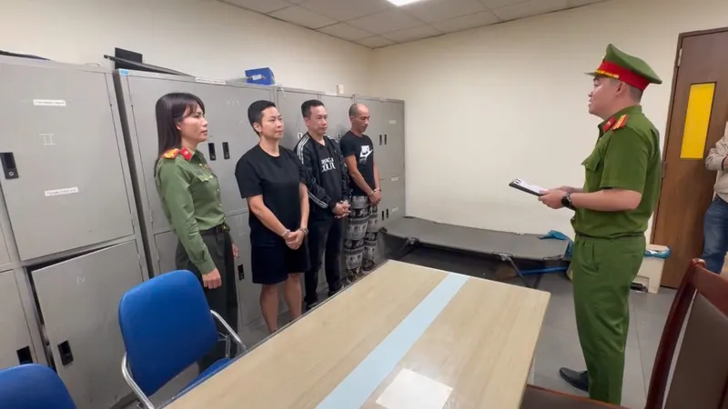 Công an TP Đà Nẵng truy bắt thành công 3 đối tượng bị truy nã đặc biệt nguy hiểm. Ảnh: CACC