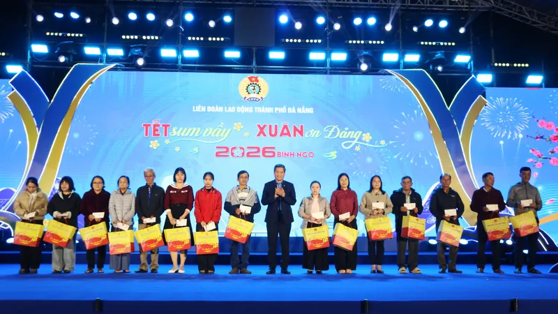 Đà Nẵng khai mạc Chợ Tết Công đoàn năm 2026
