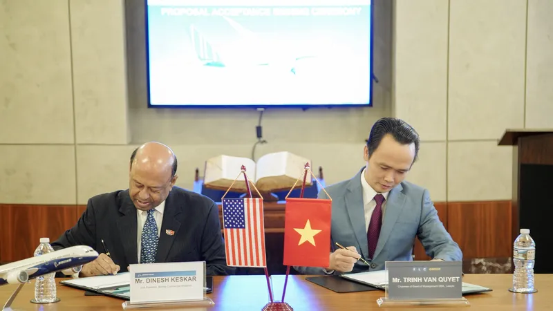 Bamboo Airways ký thỏa thuận mua 20 máy bay Boeing 787-9 Dreamliner trị giá 5,6 tỷ USD