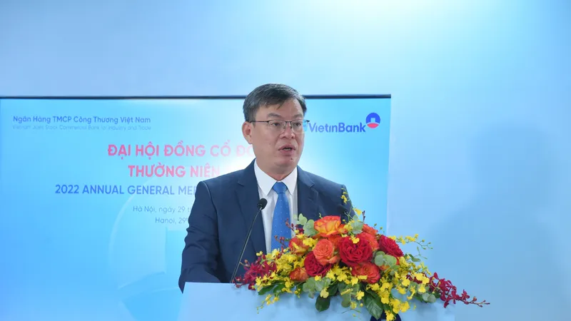 Năm 2022, VietinBank đặt mục tiêu lợi nhuận trước thuế riêng lẻ tăng 15%
