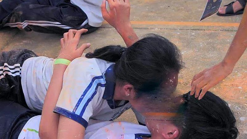  Trường THPT Thực hành sư phạm ĐH Cần Thơ nơi xảy ra vụ việc. Ảnh: TUẤN QUANG