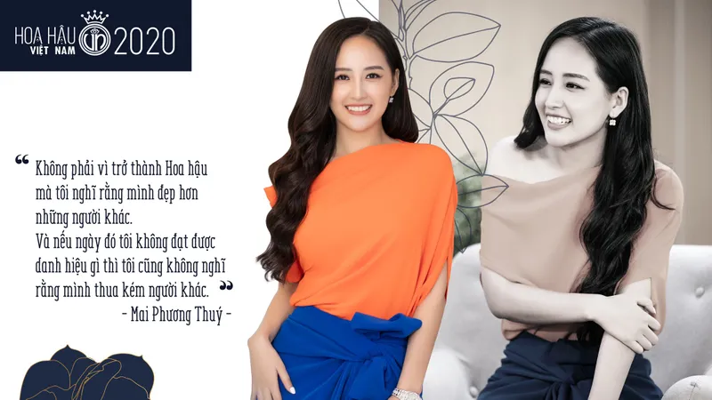 Mai Phương Thúy: “Không phải vì trở thành hoa hậu mà em đẹp hơn mọi người”
