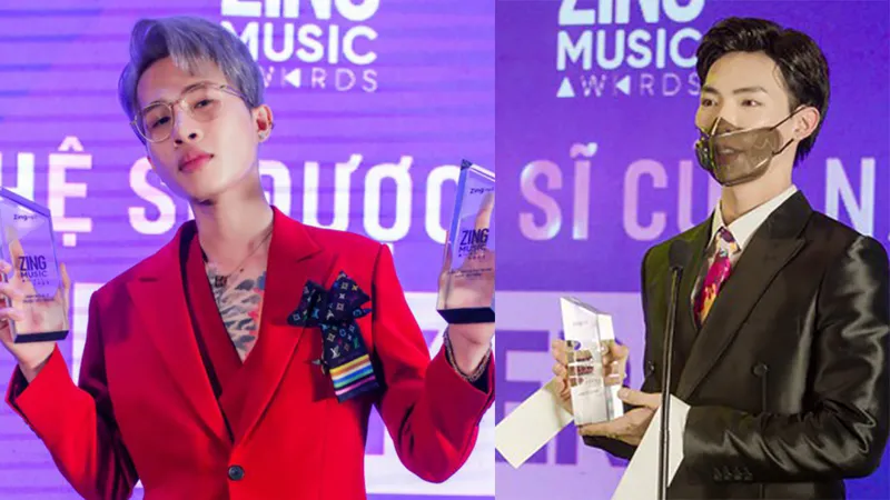 Jack lập cú đúp 2 giải thưởng, Erik là “Nghệ sĩ của năm” tại Zing Music Award 2020