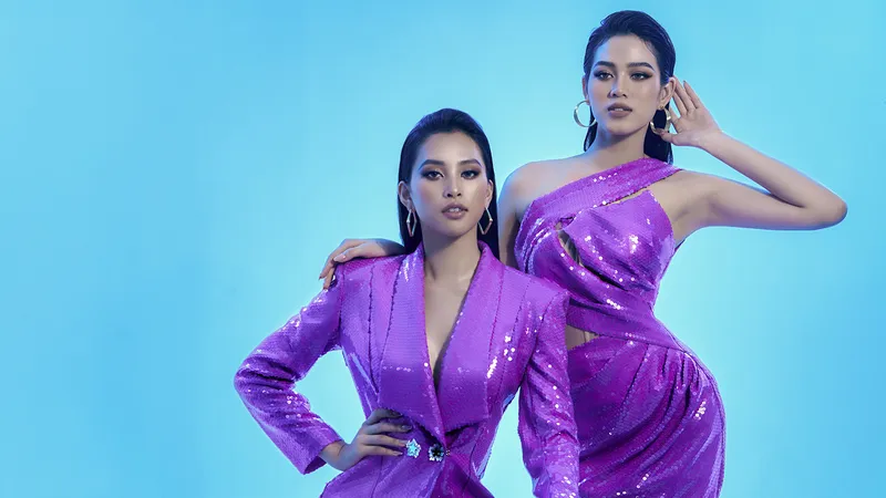 Hoa hậu Tiểu Vy và Đỗ Hà lần đầu đọ nhan​ sắc 