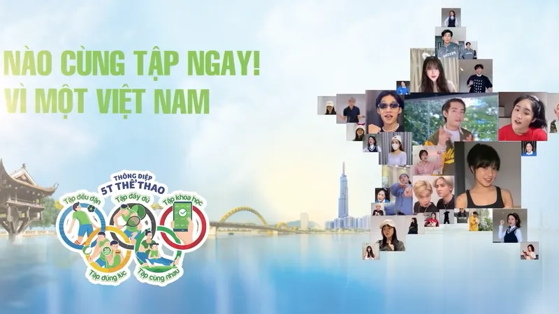 Thử thách tập thể dục thu hút nhiều người sau MV "Nào cùng một vòng Việt Nam"