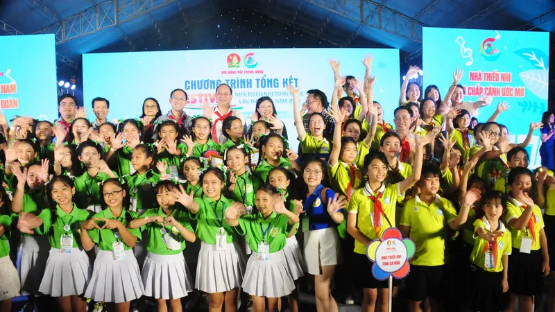 Bế mạc Festival Nhà thiếu nhi Toàn quốc lần thứ VII