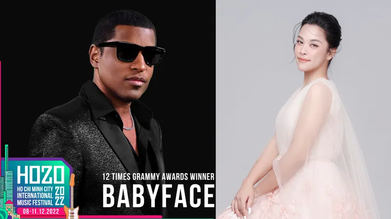 Osen Ngọc Mai song ca cùng tượng đài âm nhạc thế giới Babyface tại Hò Dô 2022
