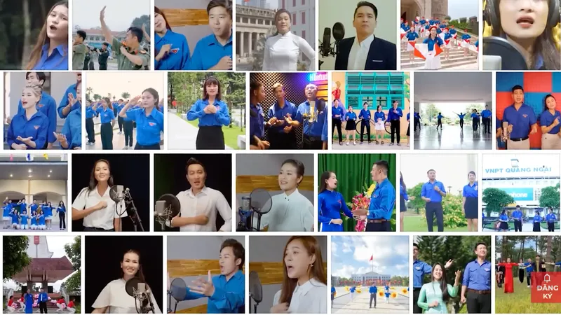 Chào mừng Đại hội Đoàn, nhiều​ nghệ sĩ cùng hoà ca “Sứ mệnh thanh niên”