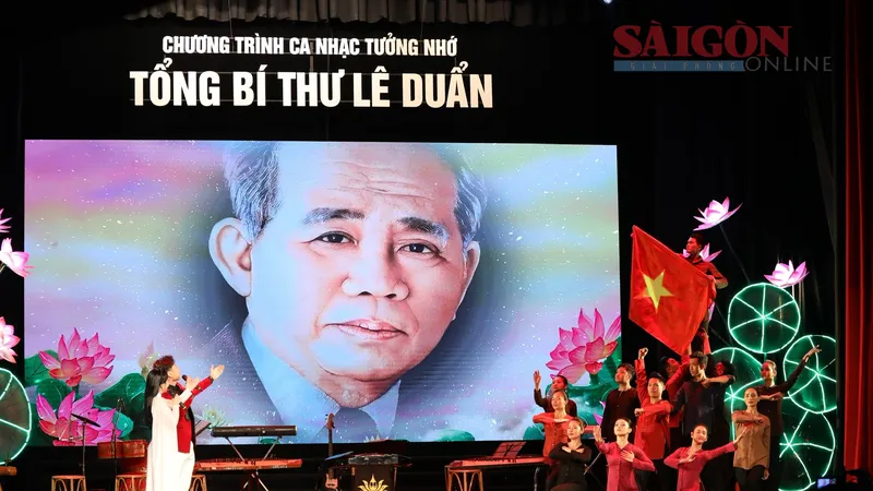 Chương trình nghệ thuật tưởng nhớ Tổng Bí thư Lê Duẩn