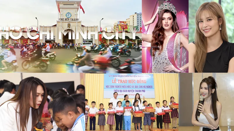 Mỹ Tâm trao học bổng trẻ em nghèo