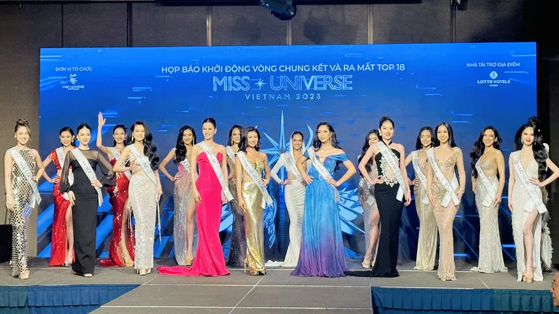 Lộ diện Top 18 vào Chung kết Miss Universe Vietnam 2023