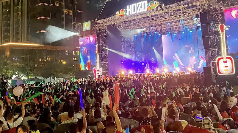 Bữa tiệc âm nhạc đa trải nghiệm "xuyên ngày đêm" của HOZO Super Fest 2023 vào cuối tuần này