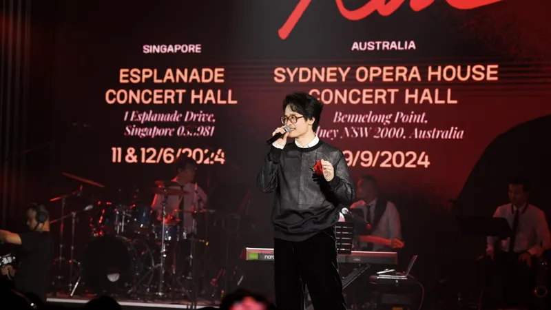 Hà Anh Tuấn tổ chức tour diễn quốc tế tại Singapore và Australia trong năm 2024