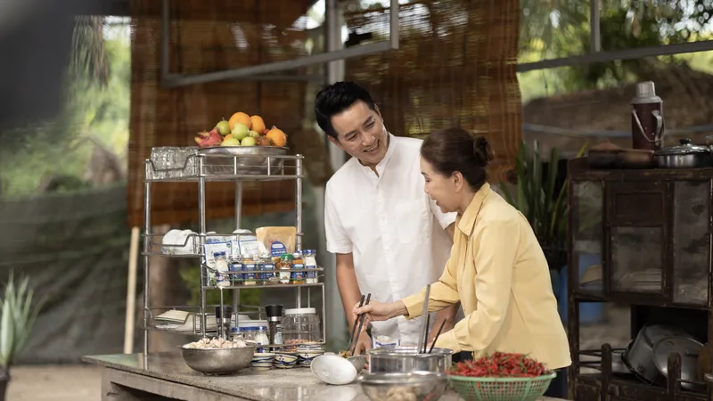 NSND Kim Xuân, Nguyễn Phi Hùng làm mẹ con trong "Hương vị tình yêu"