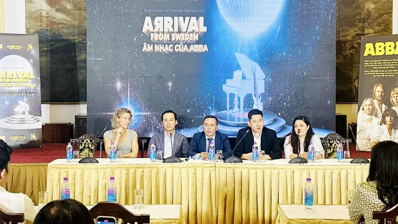 The Music of ABBA của nhóm nhạc ARRIVAL sẽ đến Việt Nam vào tháng 10
